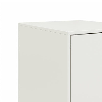 Sideboard White 34.5x39x73 cm Steel