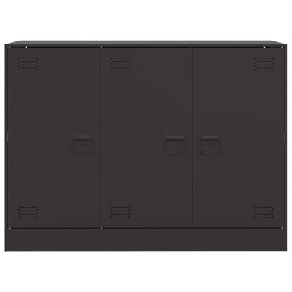 Sideboard Black 99x39x73 cm Steel