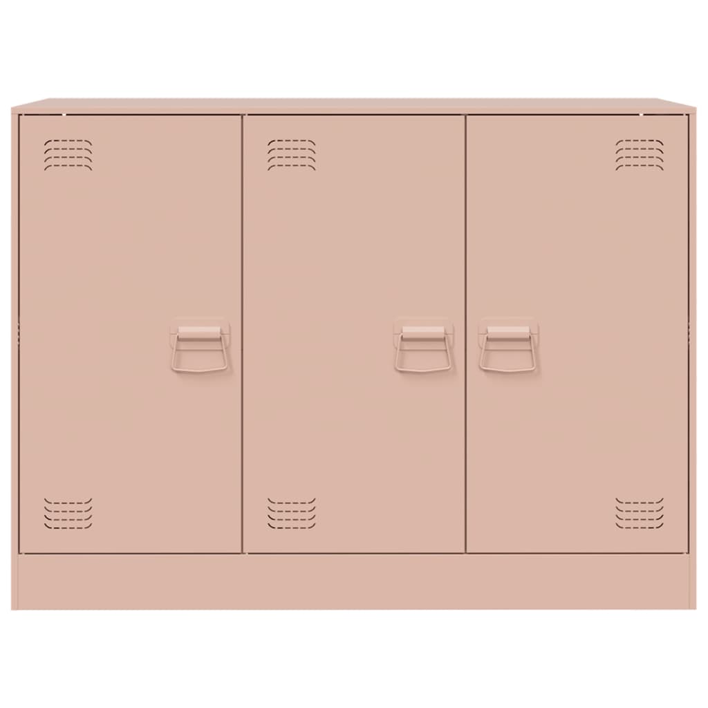 Sideboard Pink 99x39x73 cm Steel