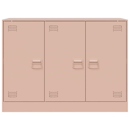 Sideboard Pink 99x39x73 cm Steel