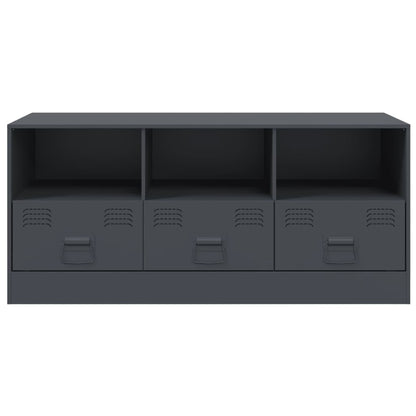 TV Cabinet Anthracite 99x39x44 cm Steel