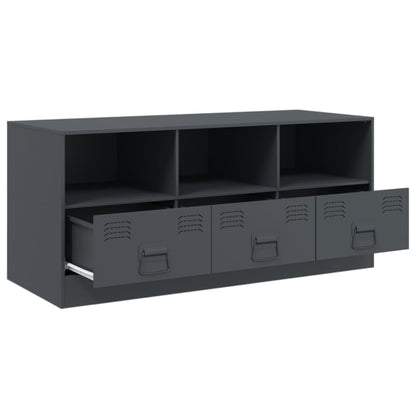 TV Cabinet Anthracite 99x39x44 cm Steel