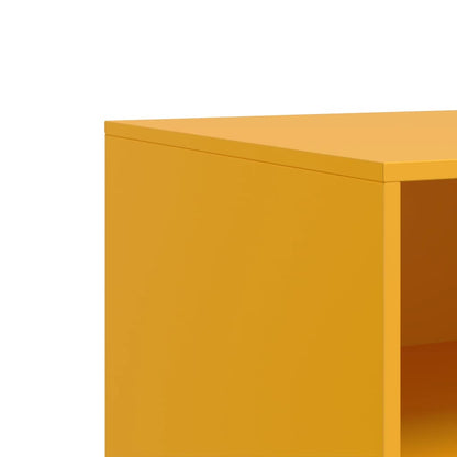 TV Cabinet Mustard Yellow 67x39x44 cm Steel