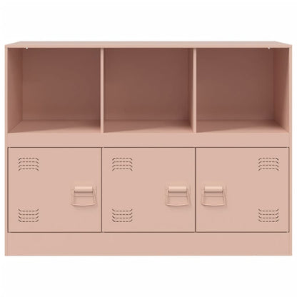 Sideboard Pink 99x39x73 cm Steel