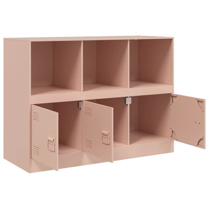 Sideboard Pink 99x39x73 cm Steel