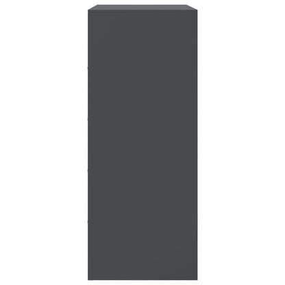 Highboard Anthracite 67x39x95 cm Steel