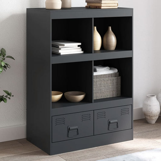 Highboard Anthracite 67x39x95 cm Steel