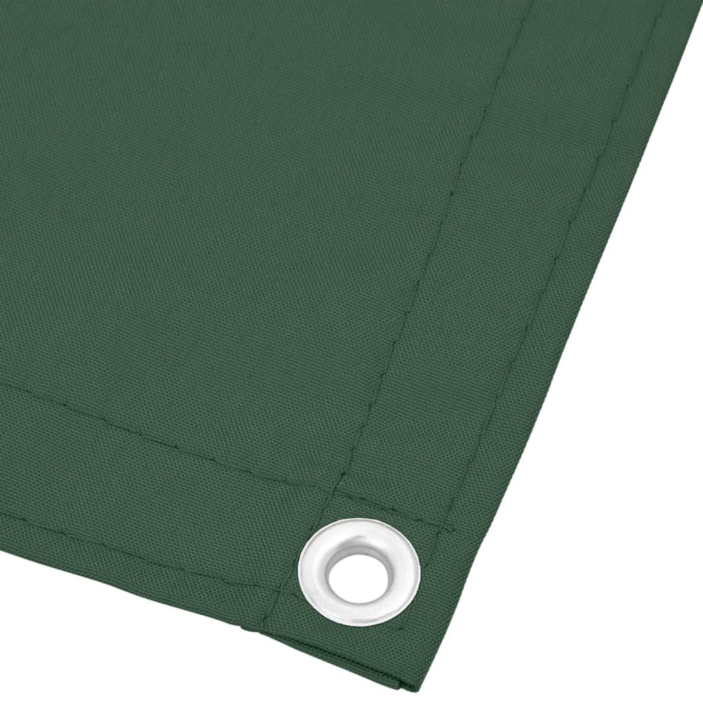 Balcony Screen Dark Green 120x700 cm 100% Polyester Oxford