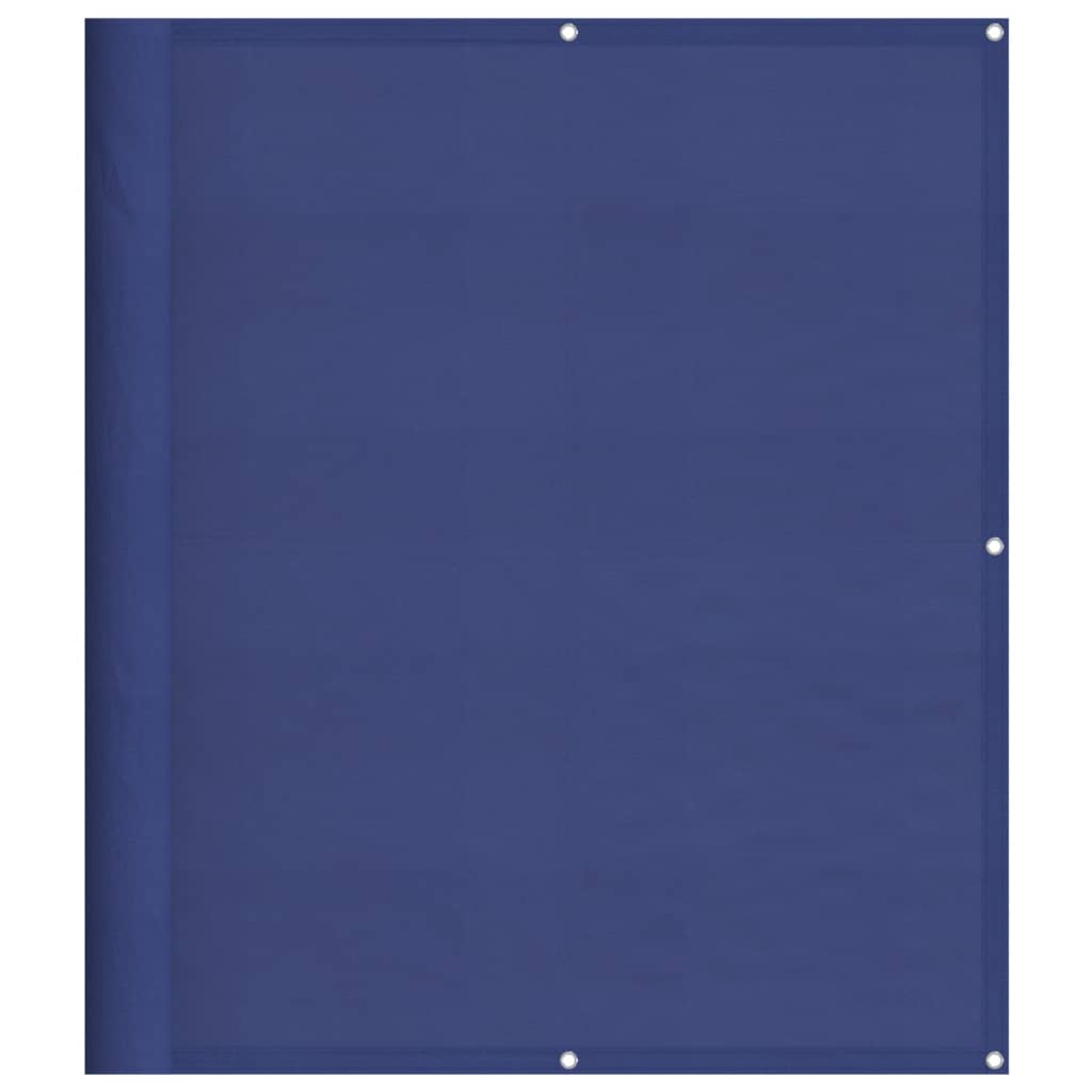 Balcony Screen Blue 120x800 cm 100% Polyester Oxford