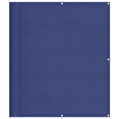 Balcony Screen Blue 120x800 cm 100% Polyester Oxford