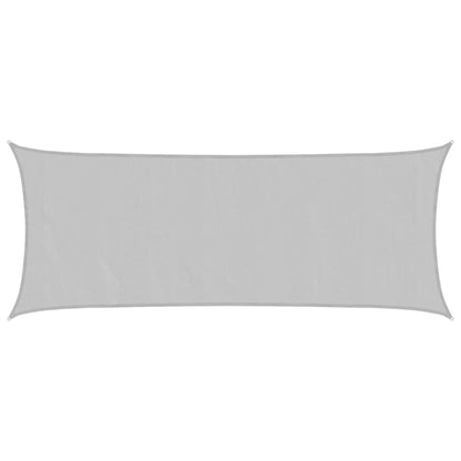 Sun Shade Sail Light Grey 4.5x2 m 100% Polyester Oxford