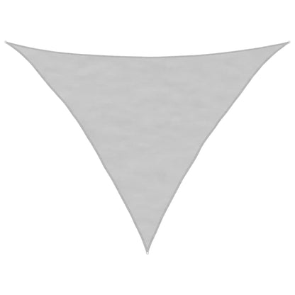 Sun Shade Sail Light Grey 5x5x6 m 100% Polyester Oxford