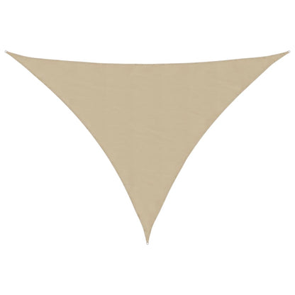 Sun Shade Sail Beige 7x5x5 m 100% Polyester Oxford