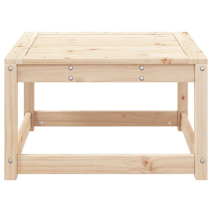 Garden Footstool Solid Wood Pine