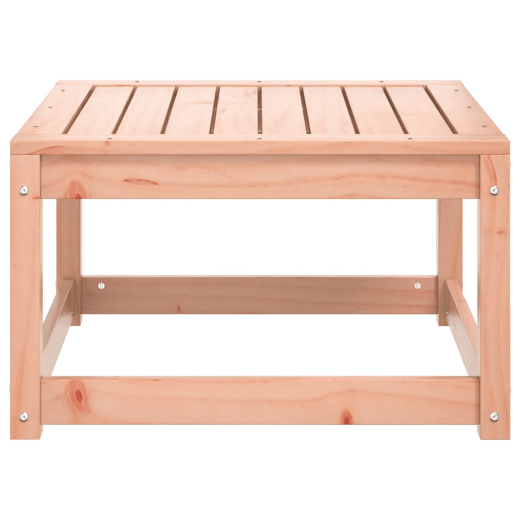 Garden Footstool Solid Wood Douglas