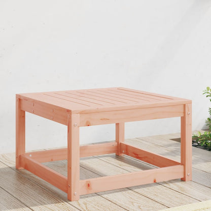 Garden Footstool Solid Wood Douglas