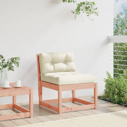 Garden Sofa with Cushions Solid Wood Douglas