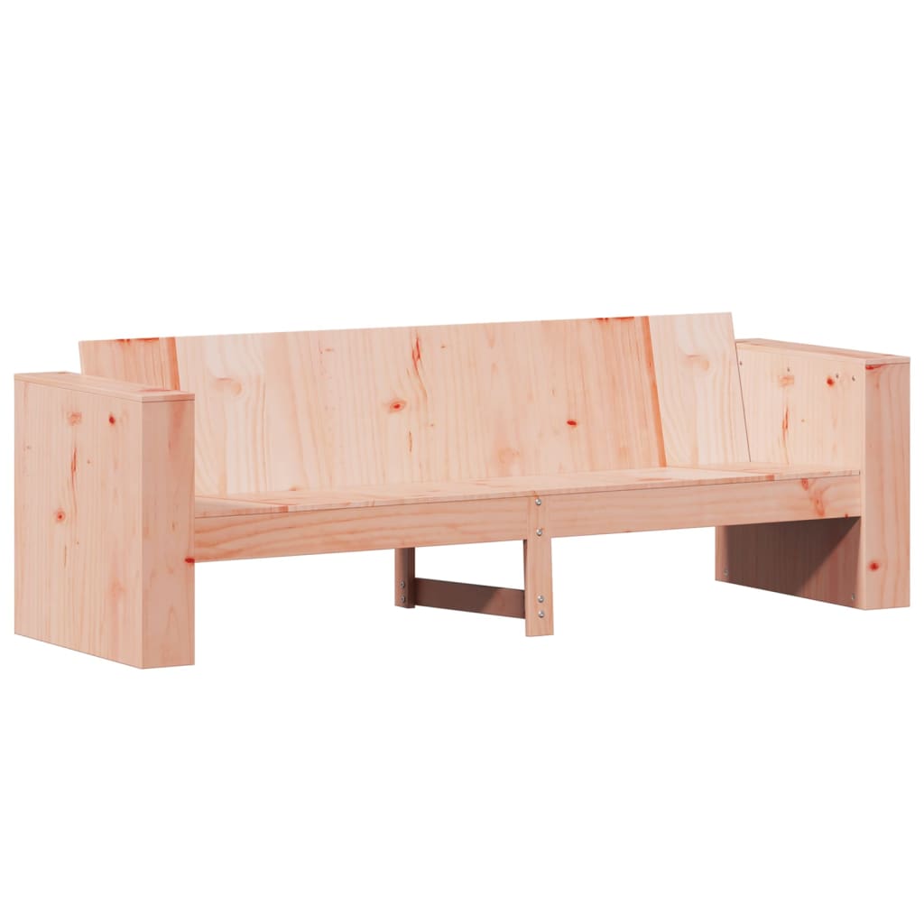 Garden Sofa 3-Seater 189x60x62 cm Solid Wood Douglas