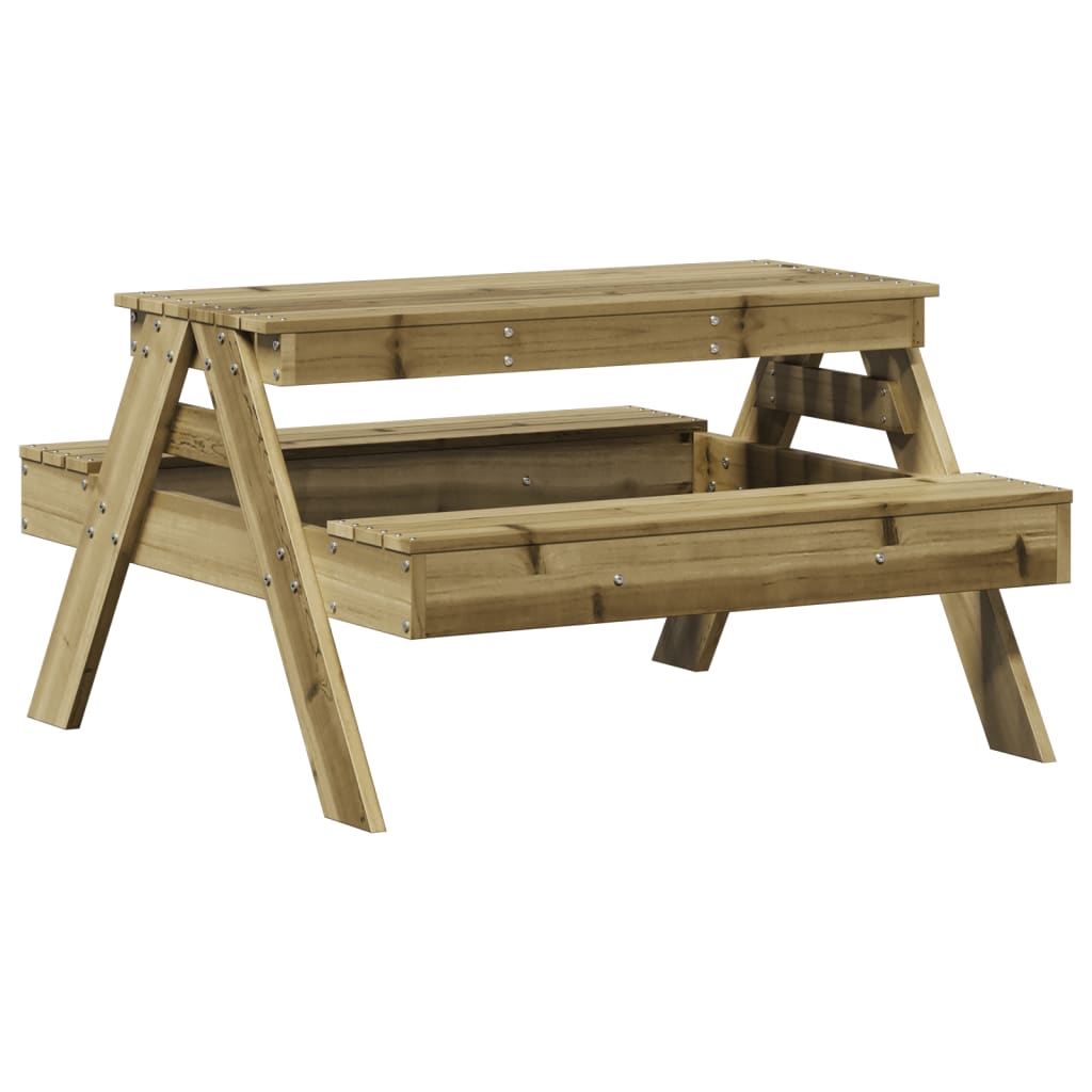 Picnic Table for Kids 88x97x52 cm Impregnated Wood Pine