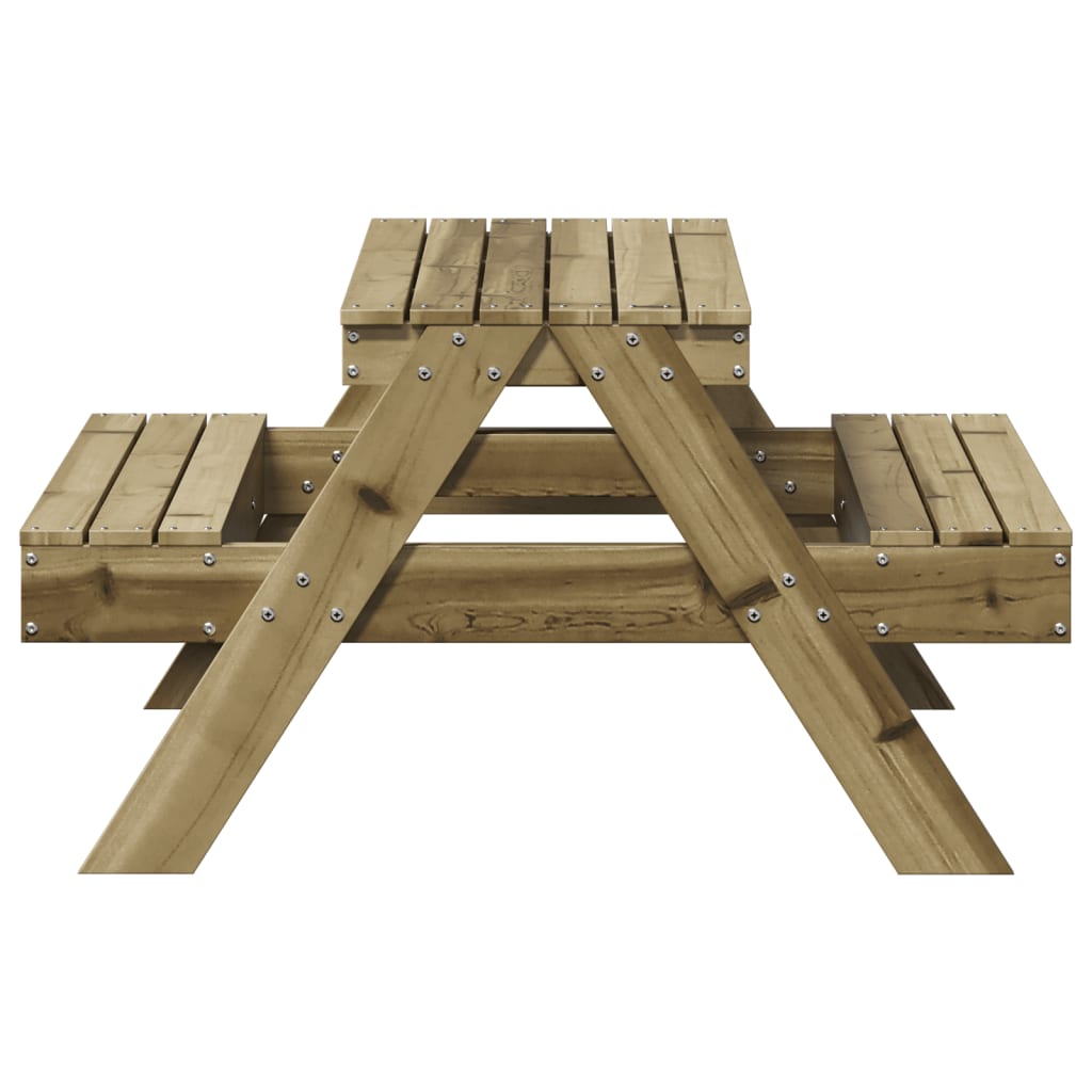 Picnic Table for Kids 88x97x52 cm Impregnated Wood Pine