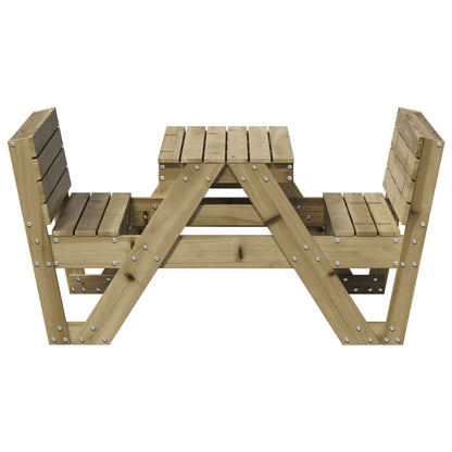 Picnic Table for Kids 88x122x58 cm Impregnated Wood Pine