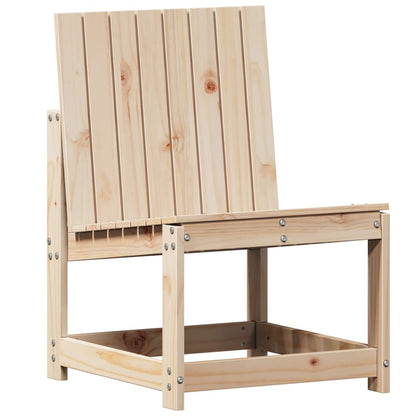 Garden Chair 50.5x55x77 cm Solid Wood Pine
