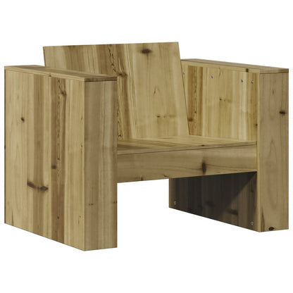 Garden Sofa 79x60x62 cm Impregnated Wood Pine