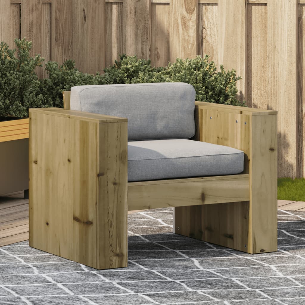 Garden Sofa 79x60x62 cm Impregnated Wood Pine