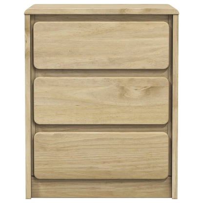 Bedside Cabinet SAUDA Oak 44x35x56 cm Solid Wood Pine