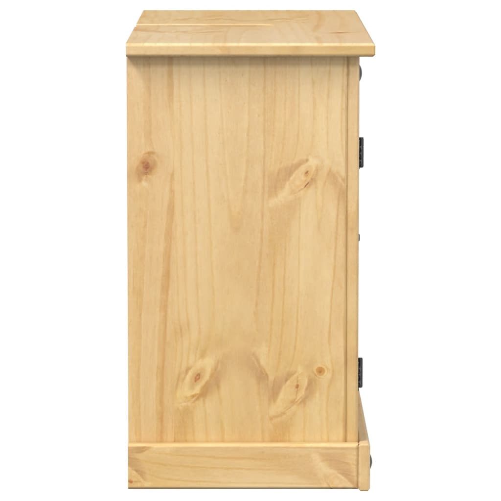 Bathroom Sink Cabinet Corona 73x33x60 cm Solid Wood Pine