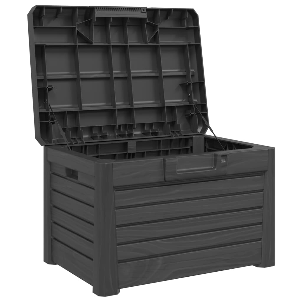 Outdoor Cushion Box Anthracite 73x50.5x46.5 cm Polypropylene