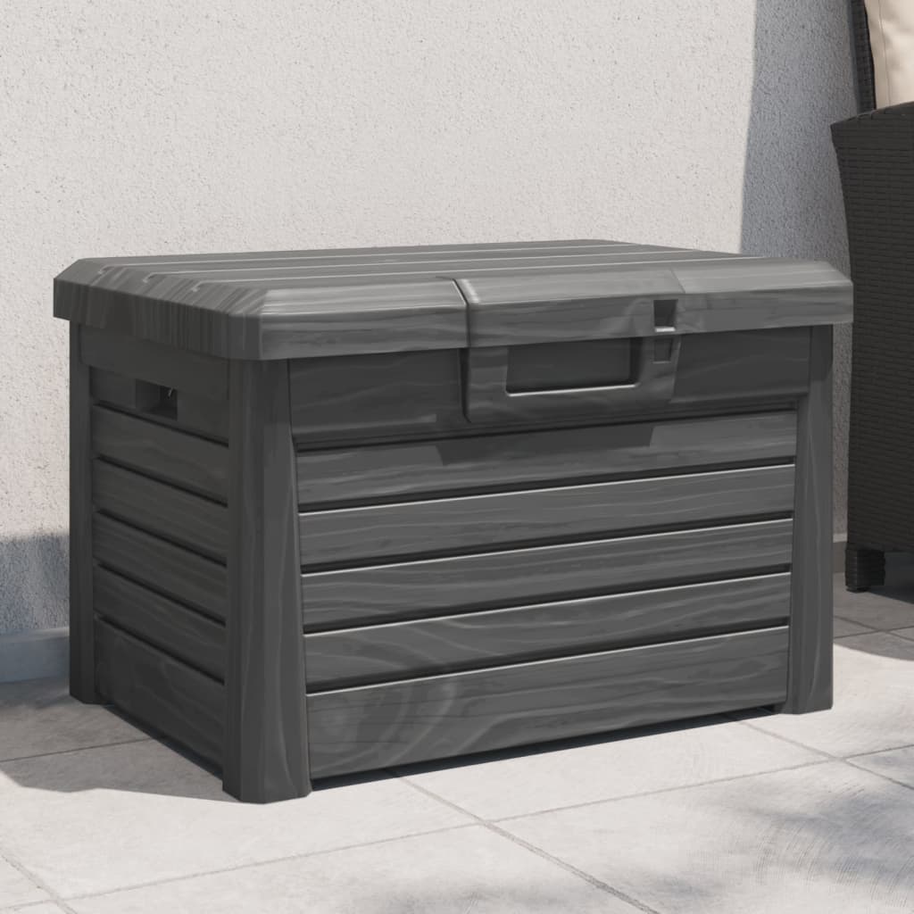 Outdoor Cushion Box Anthracite 73x50.5x46.5 cm Polypropylene