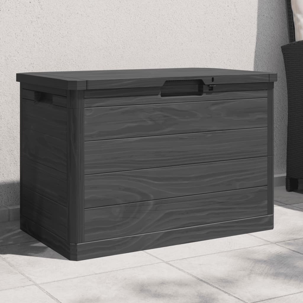 Outdoor Cushion Box Anthracite 77.5x44.5x53 cm Polypropylene