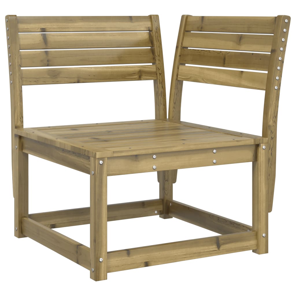 4 Piece Garden Lounge Set Impregnated Wood Pine