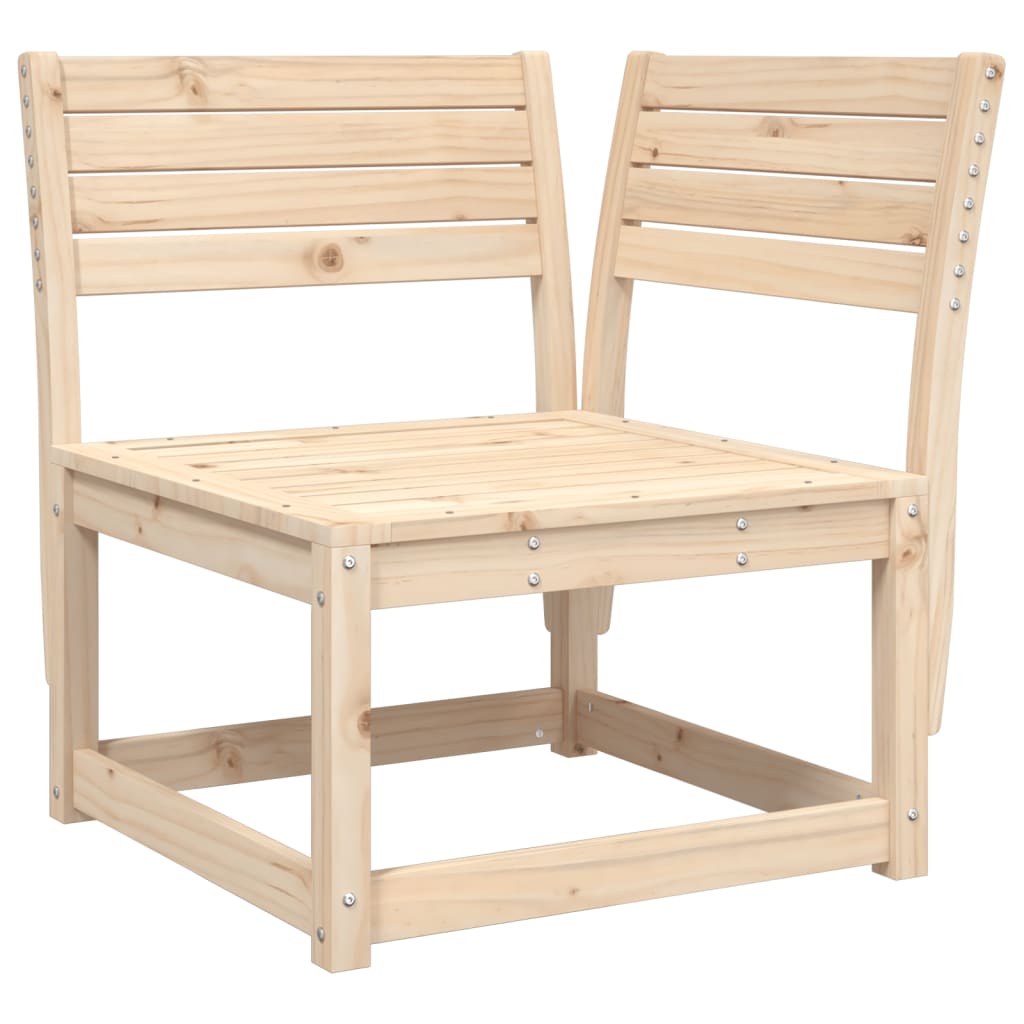 8 Piece Garden Lounge Set Solid Wood Pine