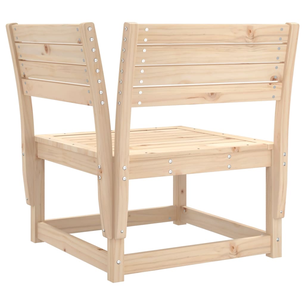 8 Piece Garden Lounge Set Solid Wood Pine