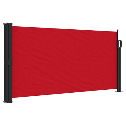 Retractable Side Awning Red 100x300 cm