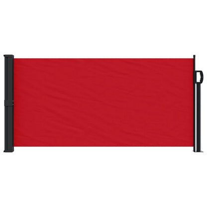 Retractable Side Awning Red 100x300 cm