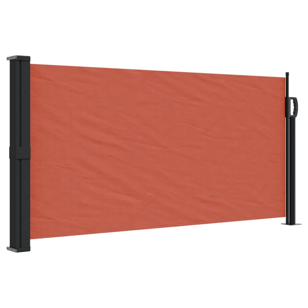 Retractable Side Awning Terracotta 100x300 cm