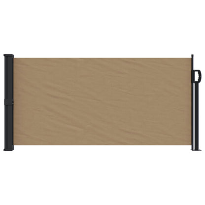 Retractable Side Awning Taupe 100x300 cm