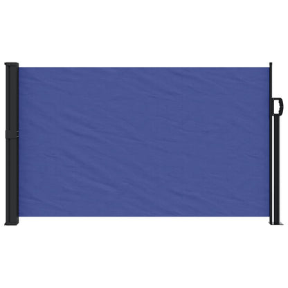 Retractable Side Awning Blue 117x300 cm