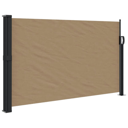 Retractable Side Awning Taupe 117x300 cm