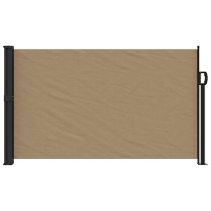 Retractable Side Awning Taupe 117x300 cm