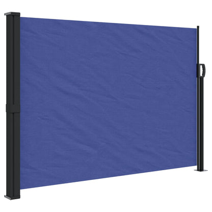 Retractable Side Awning Blue 140x300 cm