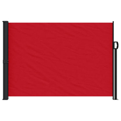 Retractable Side Awning Red 140x300 cm