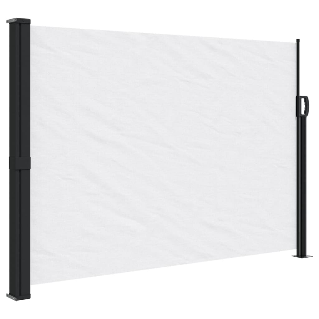 Retractable Side Awning White 140x300 cm