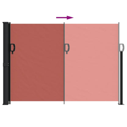 Retractable Side Awning Terracotta 140x300 cm