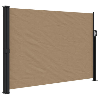 Retractable Side Awning Taupe 140x300 cm