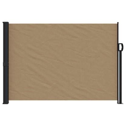 Retractable Side Awning Taupe 140x300 cm