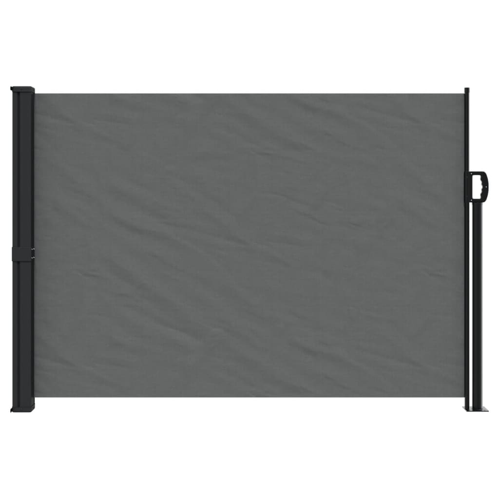 Retractable Side Awning Anthracite 140x300 cm